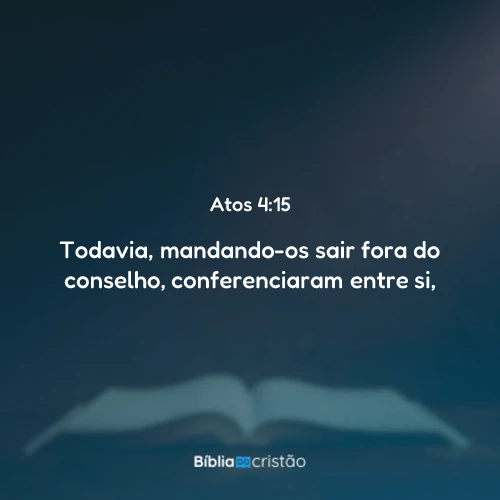 Atos 4:15