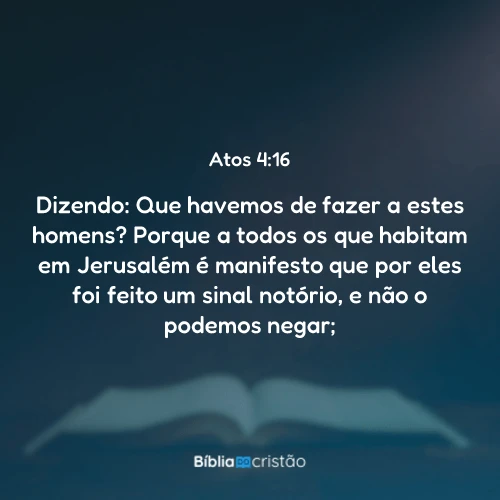 Atos 4:16