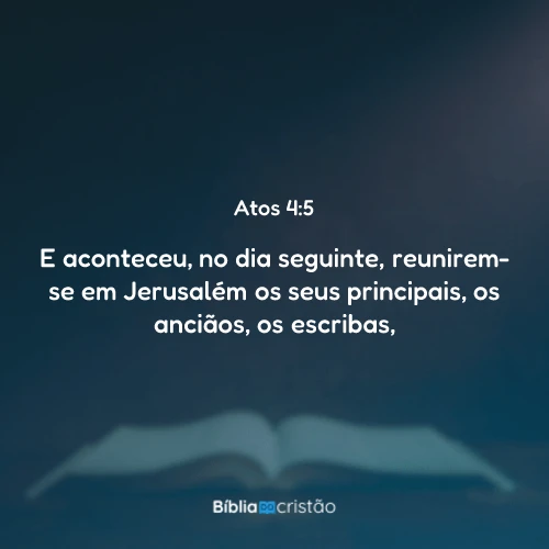 Atos 4:5