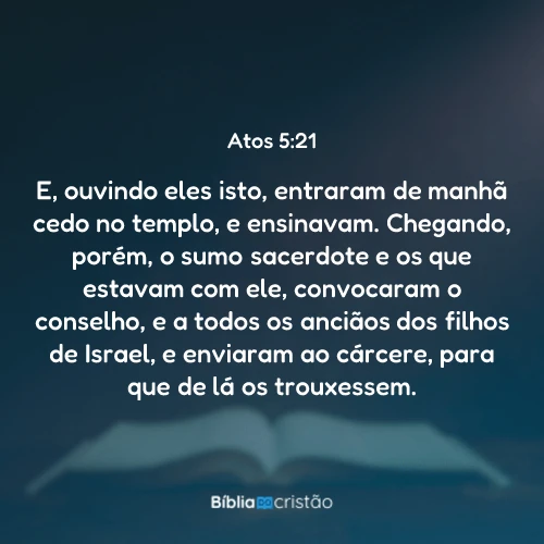 Atos 5:21