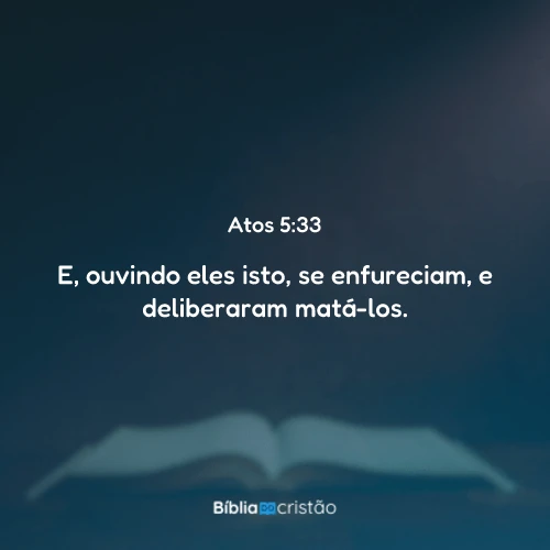 Atos 5:33