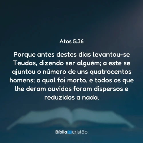 Atos 5:36