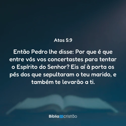 Atos 5:9