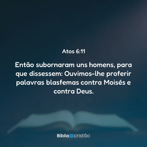 Atos 6:11