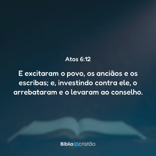 Atos 6:12
