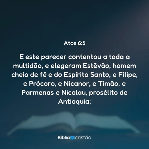 Atos 6:5