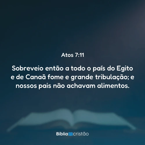 Atos 7:11
