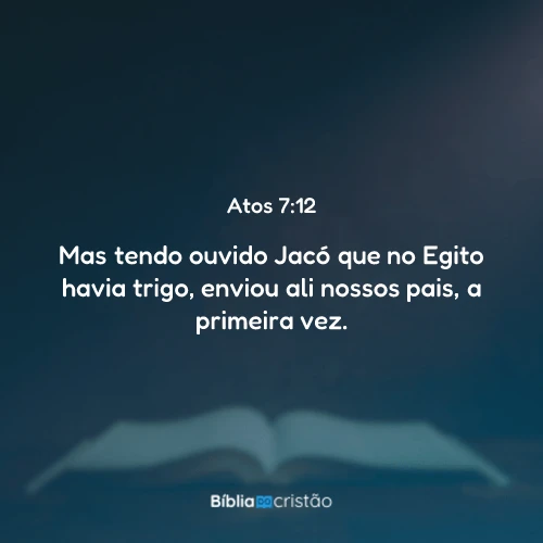 Atos 7:12