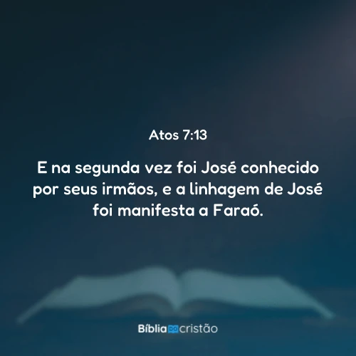 Atos 7:13