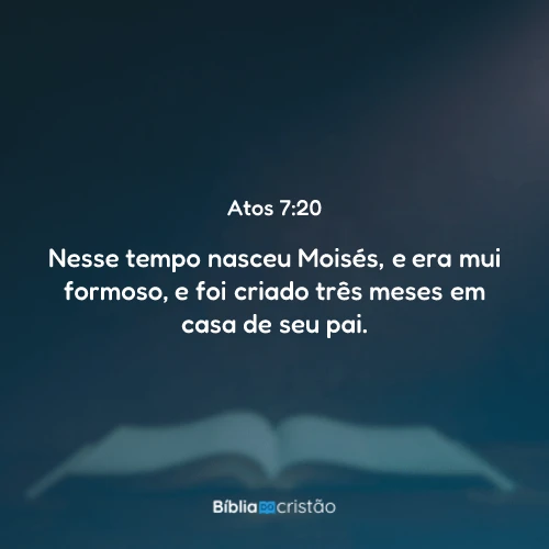 Atos 7:20
