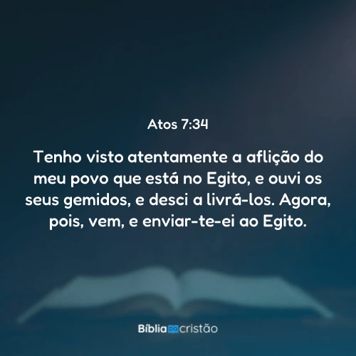 Atos 7:34