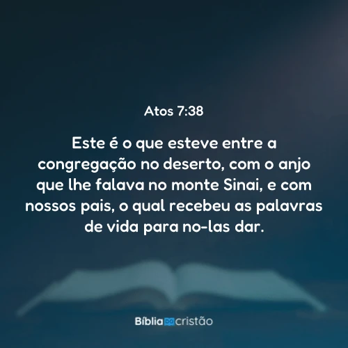 Atos 7:38