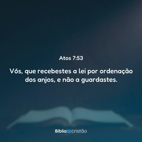 Atos 7:53