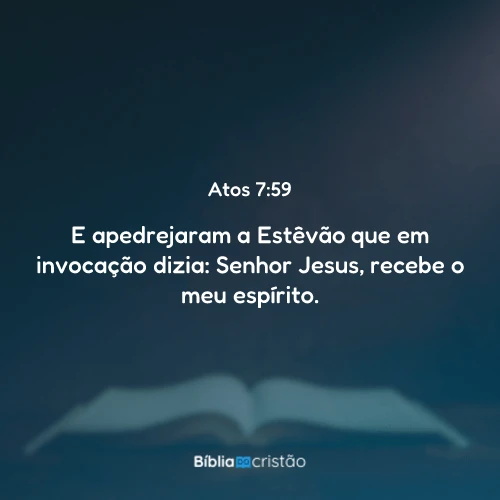 Atos 7:59