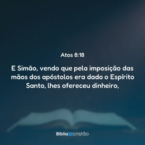 Atos 8:18