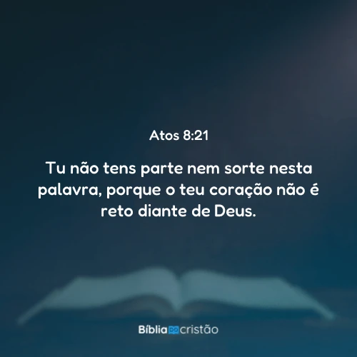 Atos 8:21