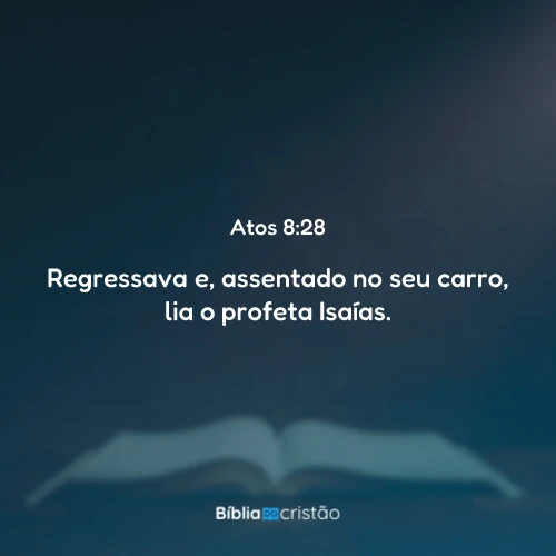 Atos 8:28