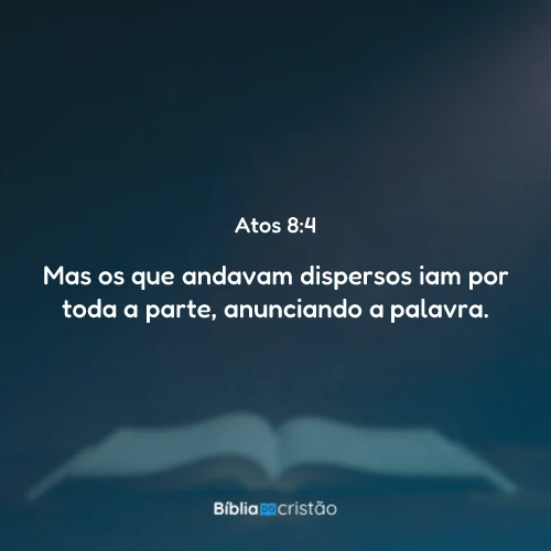 Atos 8:4
