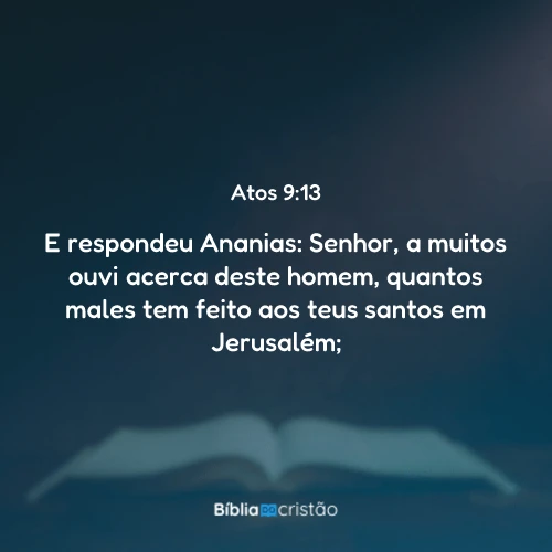 Atos 9:13