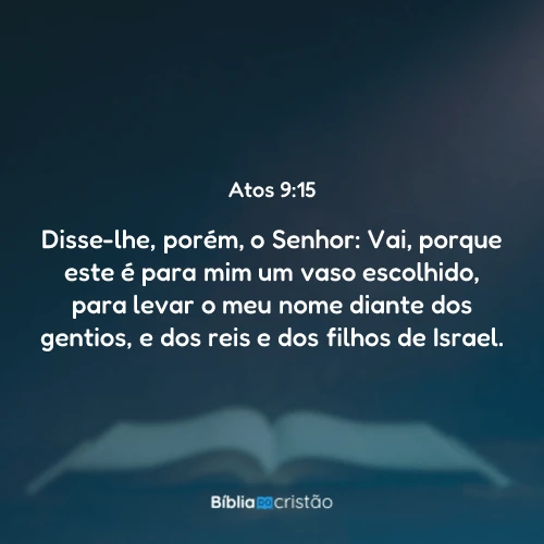Atos 9:15