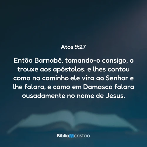 Atos 9:27