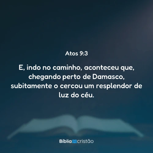 Atos 9:3