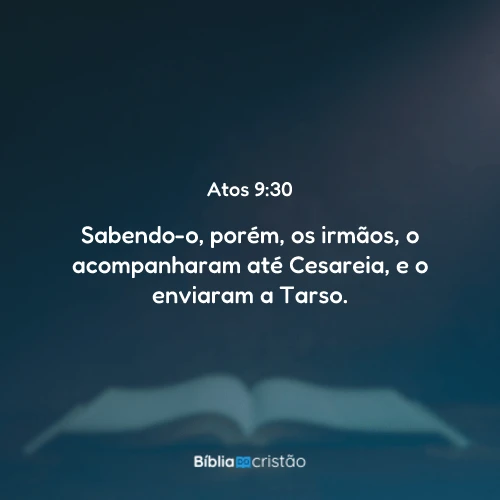 Atos 9:30