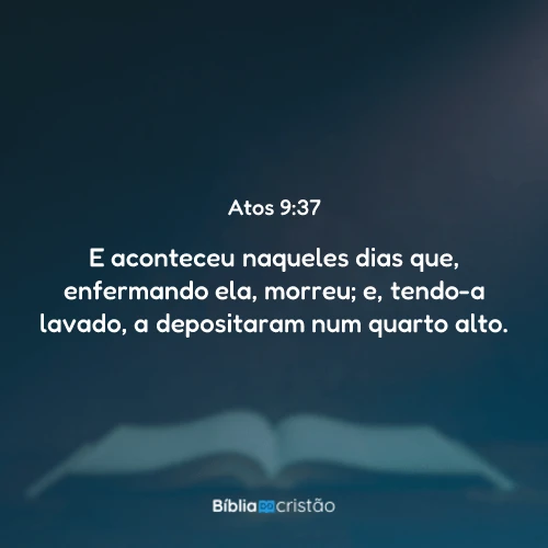 Atos 9:37