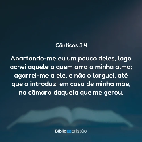 Cânticos 3:4