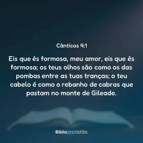 Cânticos 4:1