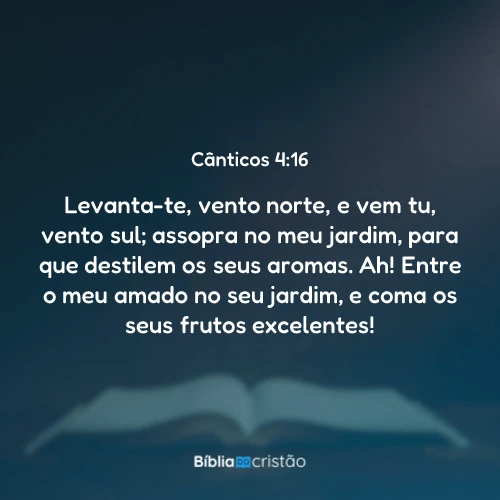 Cânticos 4:16