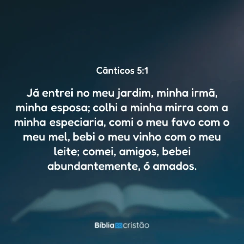 Cânticos 5:1