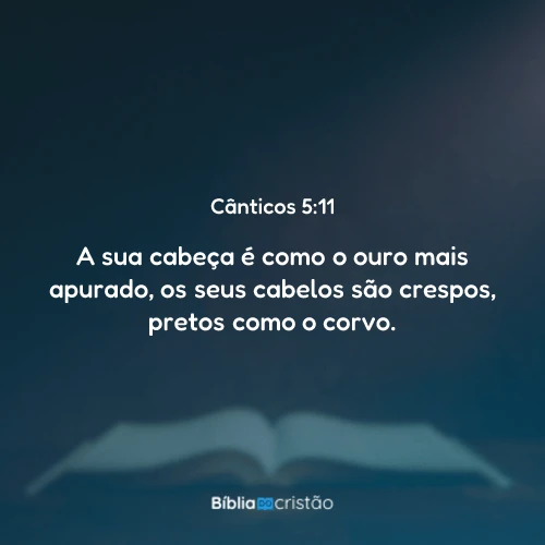 Cânticos 5:11