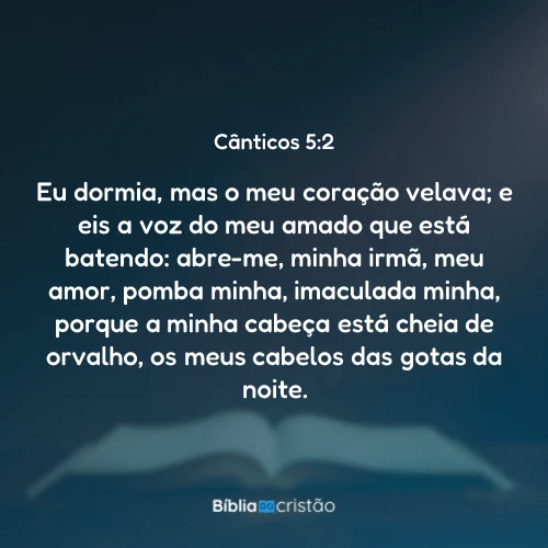 Cânticos 5:2