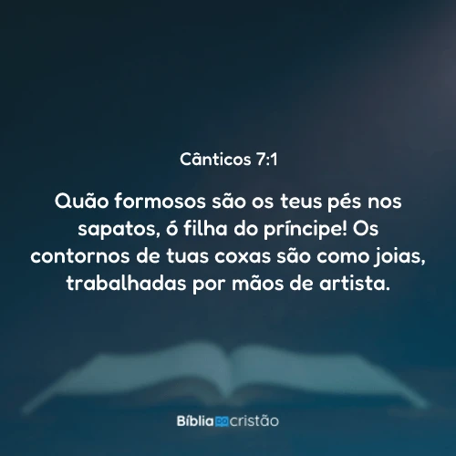 Cânticos 7:1