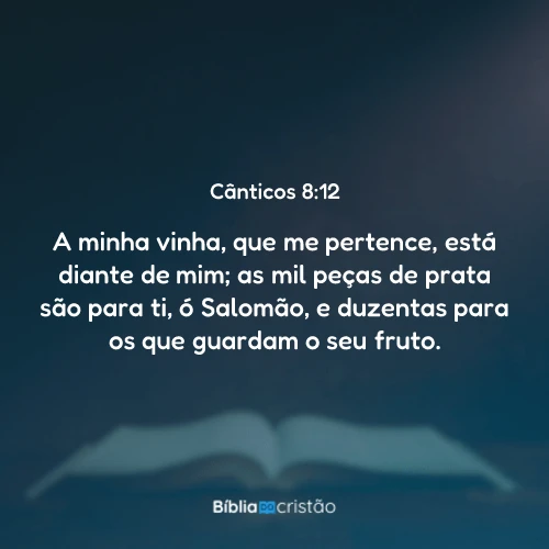 Cânticos 8:12