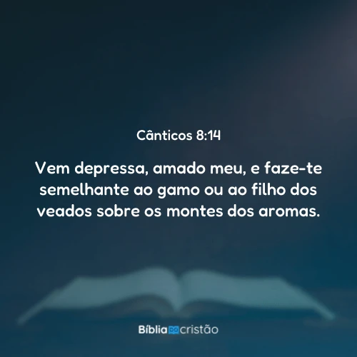 Cânticos 8:14