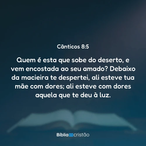 Cânticos 8:5