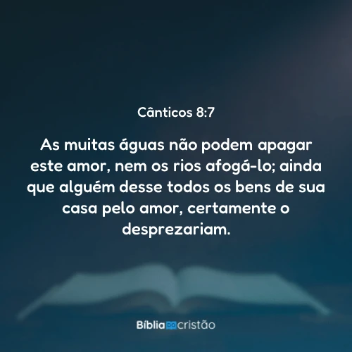 Cânticos 8:7