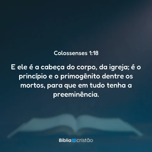 Colossenses 1:18