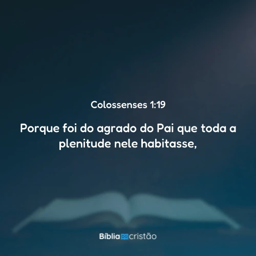 Colossenses 1:19