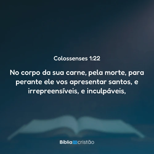 Colossenses 1:22