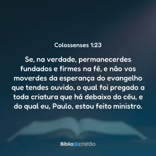 Colossenses 1:23