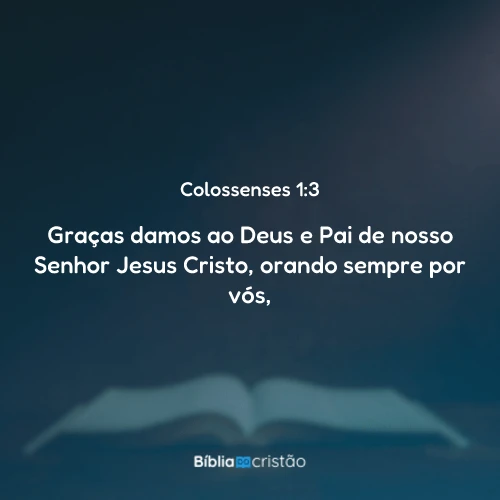Colossenses 1:3