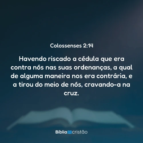 Colossenses 2:14