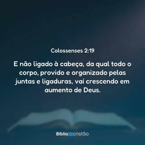 Colossenses 2:19