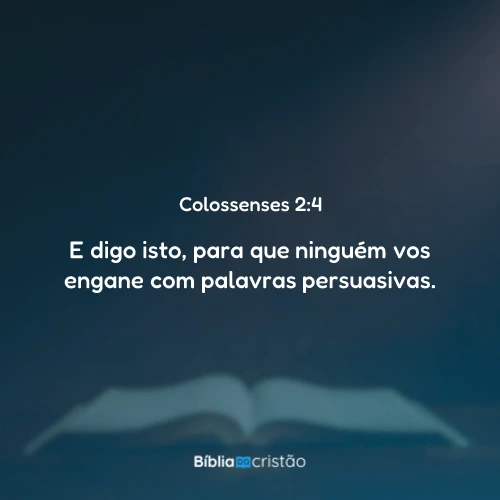 Colossenses 2:4