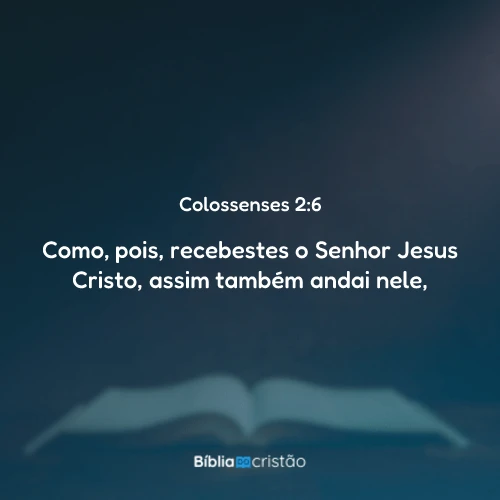 Colossenses 2:6