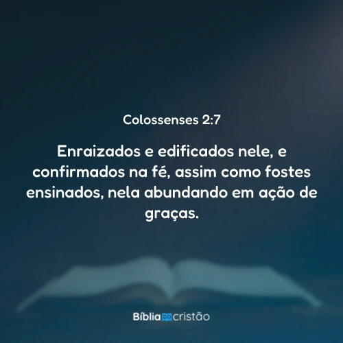Colossenses 2:7