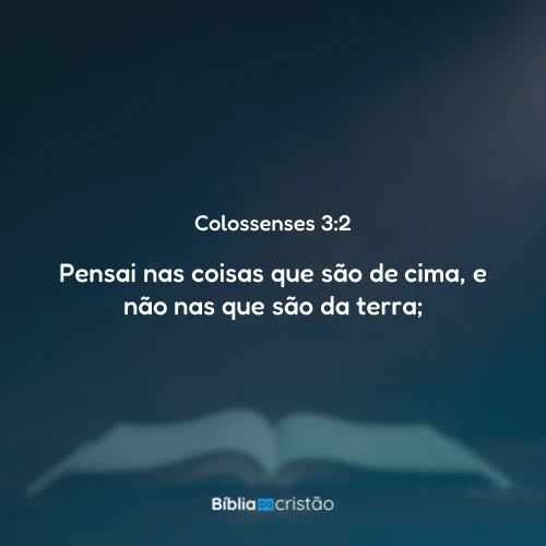 Colossenses 3:2
